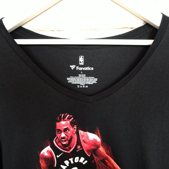 NBA Raptors Kawhi Leonard MVP V-Neck T-Shirt - Picture 3 of 6
